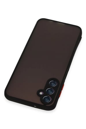 Uray store Samsung Galaxy A14 4G Kılıf Montreal Silikon Kapak - Siyah