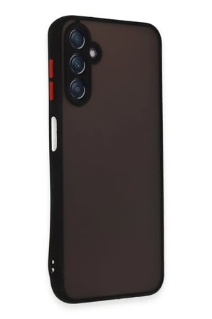 Uray store Samsung Galaxy A14 4G Kılıf Montreal Silikon Kapak - Siyah