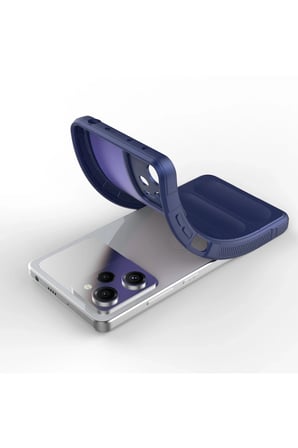 Uray store Xiaomi Poco X5 5G Kılıf Optimum Silikon - Lacivert