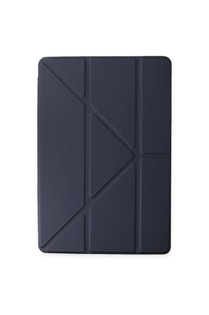 Uray store Apple iPad Pro 11 (2021) Kılıf Kalemlikli Hugo Tablet Kılıfı - Lacivert