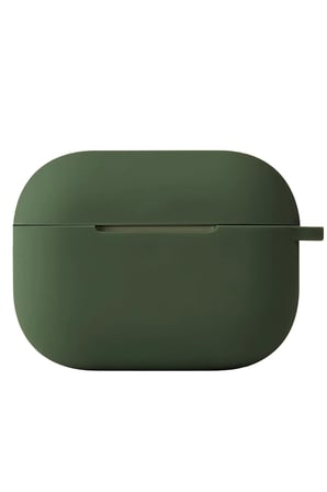 Uray store Apple Airpods Pro 2 (2.nesil) Hang Kılıf - Koyu Yeşil