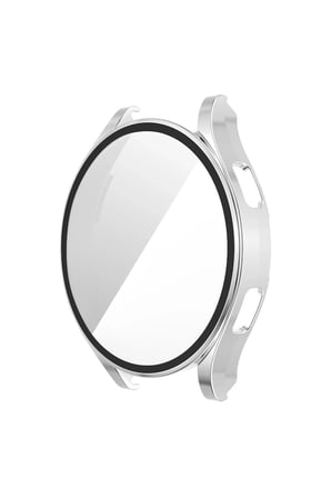 Uray store Watch 5 44mm Wall Camlı Kasa Ekran Koruyucu - Gümüş