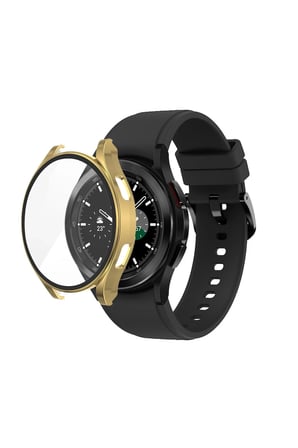 Uray store Watch 5 44mm Wall Camlı Kasa Ekran Koruyucu - Gold