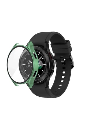 Uray store Watch 5 40mm Wall Camlı Kasa Ekran Koruyucu - Koyu Yeşil