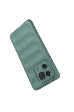 Uray store Xiaomi Mi 13 Pro Kılıf Optimum Silikon - Koyu Yeşil