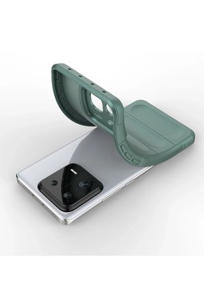 Uray store Xiaomi Mi 13 Pro Kılıf Optimum Silikon - Koyu Yeşil