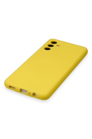Uray store Samsung Galaxy A24 4G Kılıf Nano içi Kadife Silikon - Sarı