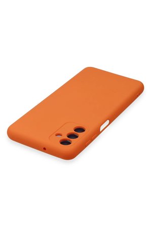 Uray store Samsung Galaxy A24 4G Kılıf Nano içi Kadife Silikon - Turuncu