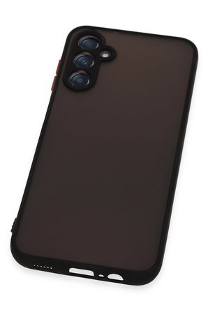 Uray store Samsung Galaxy A24 4G Kılıf Montreal Silikon Kapak - Siyah