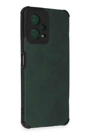 Uray store Xiaomi Redmi Note 12 5G Kılıf Loop Deri Silikon - Yeşil