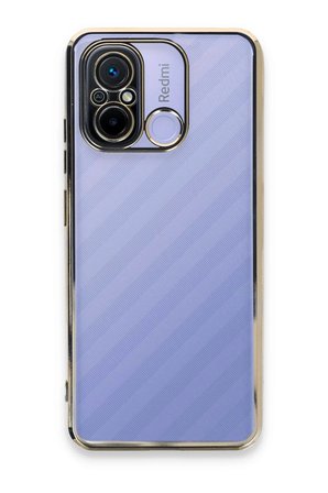 Uray store Xiaomi Redmi 12C Kılıf Razer Lensli Silikon - Gold
