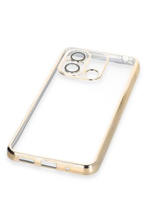 Uray store Xiaomi Redmi 12C Kılıf Razer Lensli Silikon - Gold