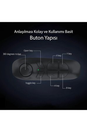 Uray store Shinecon SC-B03 Sanal Gerçeklik Gözlüğü Kumandası - Siyah