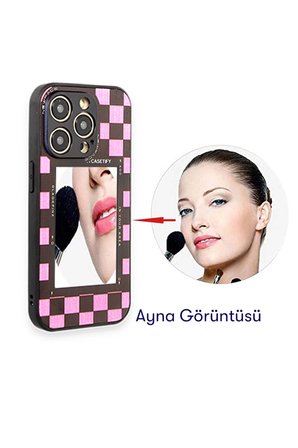 Uray store Xiaomi Redmi Note 8 Pro Kılıf Mirror Desenli Kapak - Mirror - 11