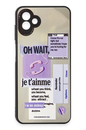 Uray store Samsung Galaxy A04 Kılıf Mirror Desenli Kapak - Mirror - 4