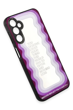 Uray store Samsung Galaxy A04S Kılıf Mirror Desenli Kapak - Mirror - 5
