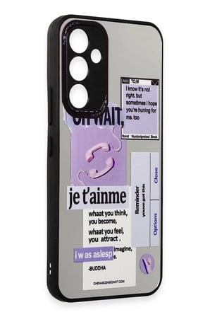 Uray store Samsung Galaxy A54 5G Kılıf Mirror Desenli Kapak - Mirror - 4