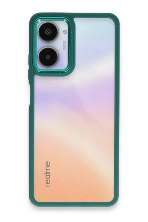 Uray store Realme 10 Pro 5G Kılıf Dora Kapak - Haki Yeşil