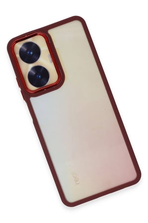 Uray store Realme C55 Kılıf Dora Kapak - Kırmızı