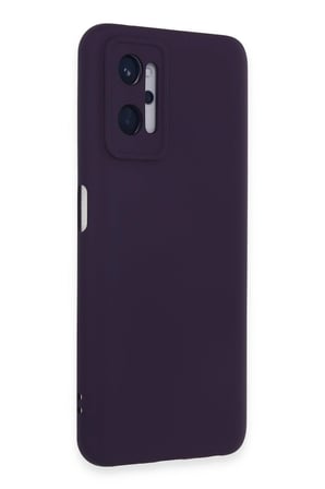 Uray store Realme 9i 4G Kılıf Nano içi Kadife Silikon - Mor