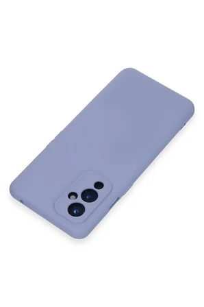 Uray store One Plus 9 Kılıf Nano içi Kadife Silikon - Lila