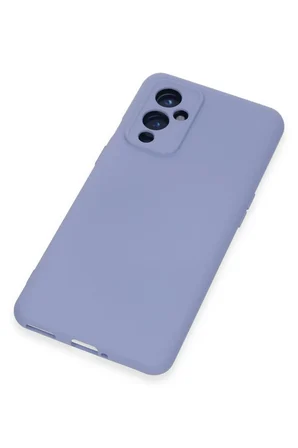 Uray store One Plus 9 Kılıf Nano içi Kadife Silikon - Lila