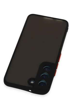 Uray store Samsung Galaxy S22 Kılıf Montreal Silikon Kapak - Siyah