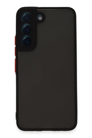 Uray store Samsung Galaxy S22 Kılıf Montreal Silikon Kapak - Siyah
