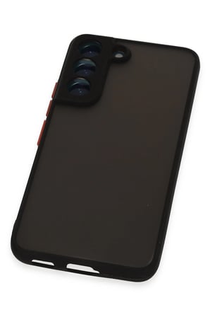 Uray store Samsung Galaxy S22 Kılıf Montreal Silikon Kapak - Siyah