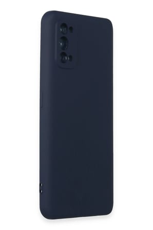 Uray store Realme 7 Pro Kılıf Nano içi Kadife Silikon - Lacivert