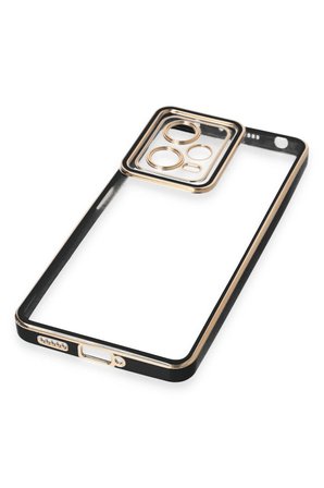 Uray store Xiaomi Redmi Note 12 5G Kılıf Liva Lens Silikon - Siyah