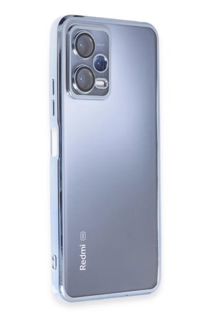 Uray store Xiaomi Redmi Note 12 5G Kılıf Razer Lensli Silikon - Açık Mavi
