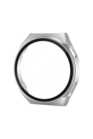 Uray store Huawei Watch GT3 Pro 46mm Dota Camlı Kasa Ekran Koruyucu - Gümüş