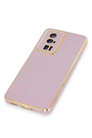 Uray store Xiaomi Poco F5 Pro Kılıf Volet Silikon - Mor