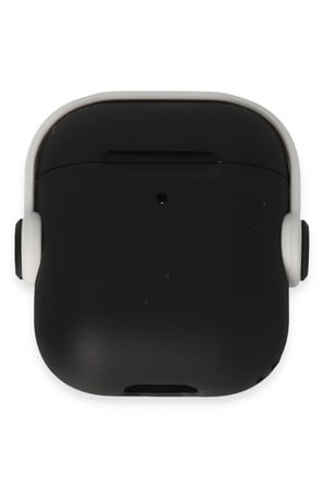 Uray store Apple Airpods 2 (2.nesil) Cool Kılıf - Siyah-Beyaz