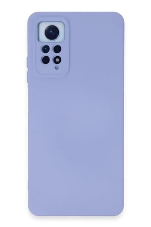 Uray store Xiaomi Redmi Note 12 Pro 4G Kılıf Nano içi Kadife Silikon - Lila