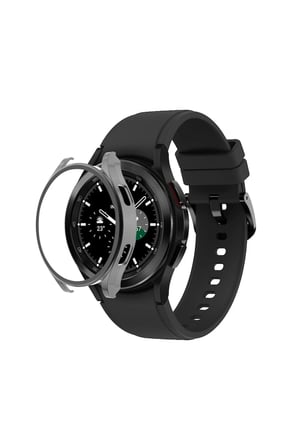 Uray store Watch 5 Pro 45mm Wall Camlı Kasa Ekran Koruyucu - Uzay Grisi