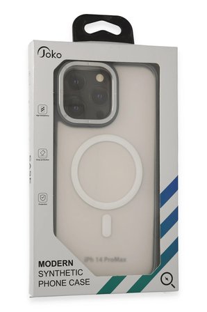 Joko Apple iPhone 14 Pro Max Kılıf Rocky Magsafe Kapak - Siyah