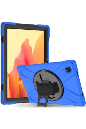 Uray store Samsung Galaxy T220 Tab A7 Lite 8.7 Kılıf Amazing Tablet Kapak - Mavi