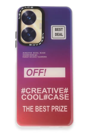 Uray store Realme C55 Kılıf Estoril Desenli Kapak - Estoril - 9