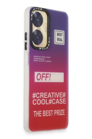 Uray store Realme C55 Kılıf Estoril Desenli Kapak - Estoril - 9
