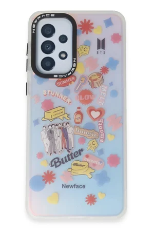 Uray store Samsung Galaxy A33 5G Kılıf Estoril Desenli Kapak - Estoril - 16