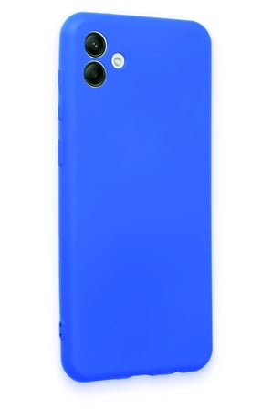 Uray store Samsung Galaxy A04 Kılıf First Silikon - Mavi