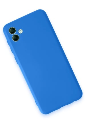 Uray store Samsung Galaxy A04 Kılıf First Silikon - Mavi