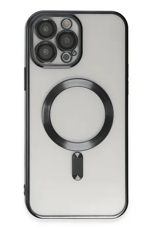 Uray store Apple iPhone 15 Pro Max Kılıf Kross Magneticsafe Kapak - Siyah