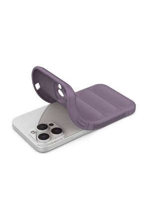 Uray store Apple iPhone 15 Pro Max Kılıf Optimum Silikon - Mor