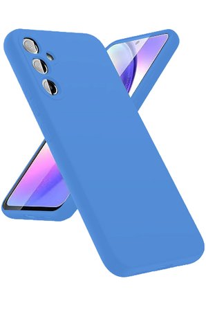 Uray store Samsung Galaxy A24 4G Kılıf First Silikon - Mavi