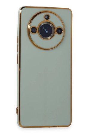 Uray store Realme 11 Pro Kılıf Volet Silikon - Açık Yeşil