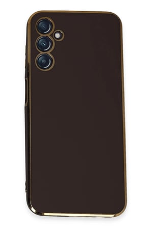 Uray store Samsung Galaxy M14 5G Kılıf Volet Silikon - Siyah