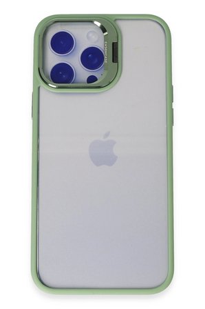 Joko Apple iPhone 15 Pro Max Kılıf Roblox Lens Standlı Kapak - Yeşil